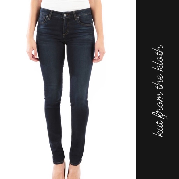 Kut from the Kloth Diana Fab Ab Skinny Relaxed High Rise Jeans • 8 - Picture 1 of 8
